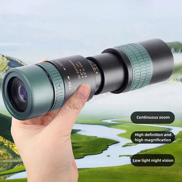 High Definition 10-300X Zoom Portable Binocular Telescope Mobile shop