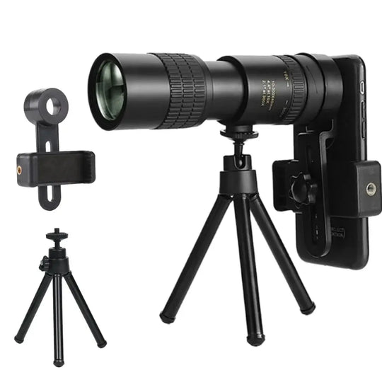 High Definition 10-300X Zoom Portable Binocular Telescope Mobile shop