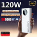 120W High Capacity Fast Charging Power Bank with Built-in Cables Ryglobal