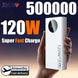 120W Super Fast Portable Power Bank with Digital Display and Two-Way Quick Charge Ryglobal