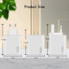 120W 5-Port Fast Charging USB Charger for Mobile Devices Ryglobal