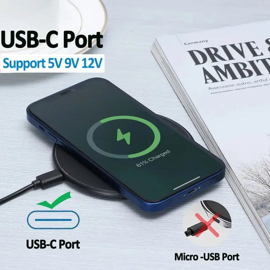 KEPHE 30W Wireless Charger for iPhone & Samsung Devices Ryglobal