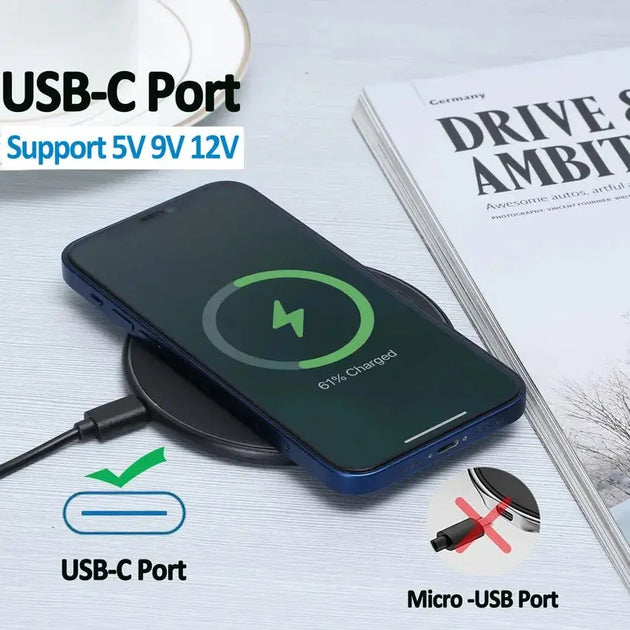 KEPHE 30W Wireless Charger for iPhone & Samsung Devices Ryglobal