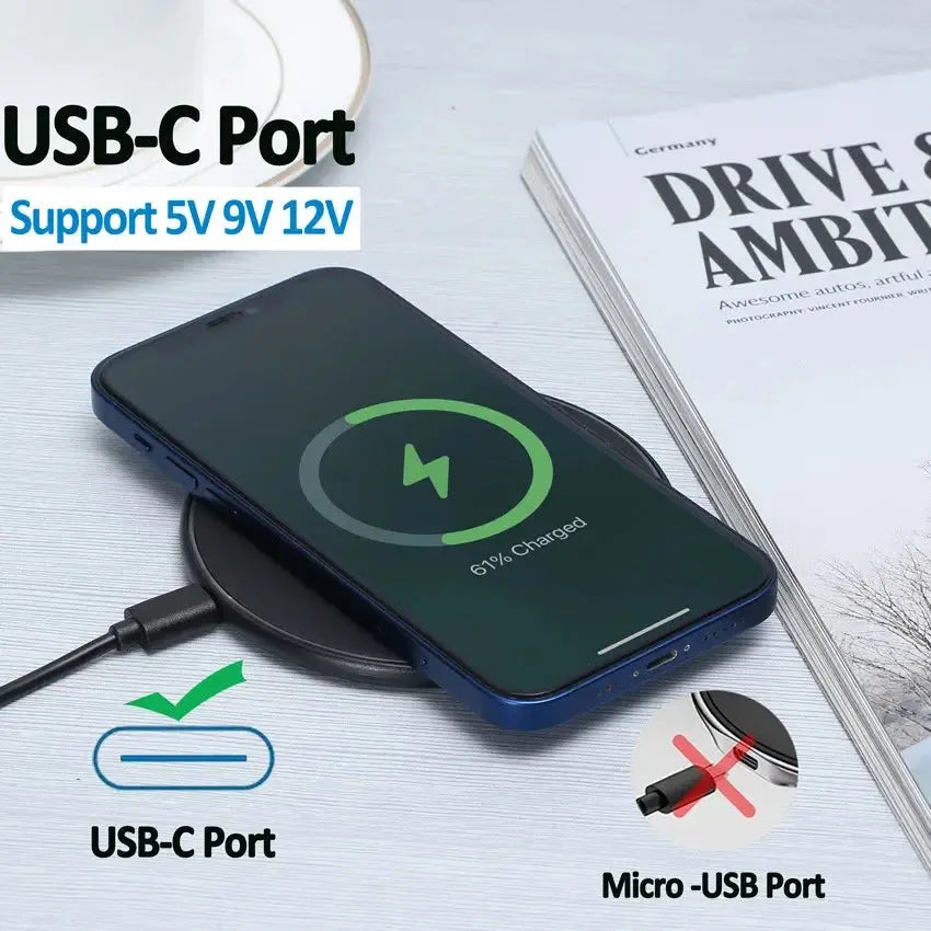 KEPHE 30W Wireless Charger for iPhone & Samsung Devices Ryglobal