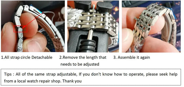 Luxury Stainless Steel Square Quartz Watch for Women Mobile shop
