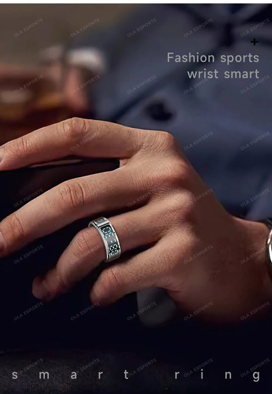 Ola Esporte Smart Ring with Health Monitoring & Gesture Control Mobile shop