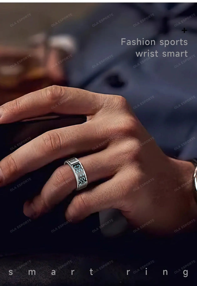Ola Esporte Smart Ring with Health Monitoring & Gesture Control Mobile shop