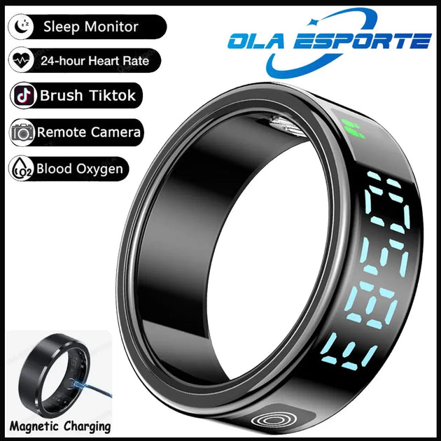 Ola Esporte Smart Ring with Health Monitoring & Gesture Control Mobile shop