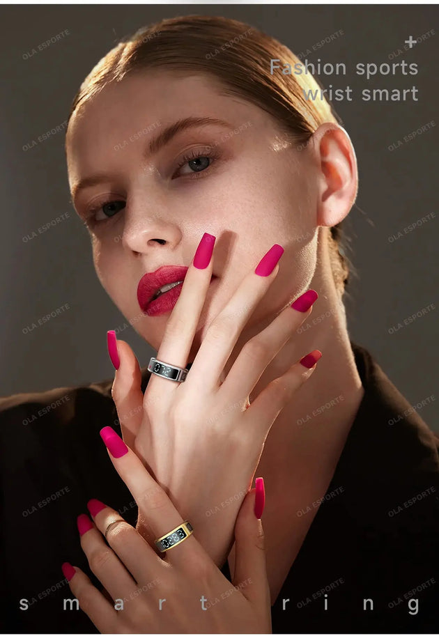 Ola Esporte Smart Ring with Health Monitoring & Gesture Control Mobile shop