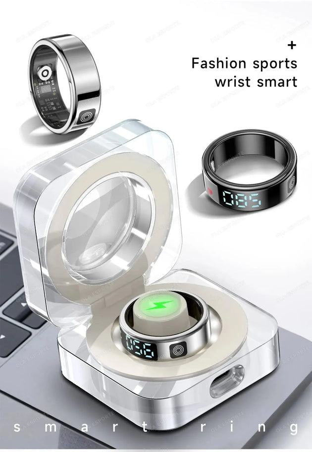 Ola Esporte Smart Ring with Health Monitoring & Gesture Control Mobile shop