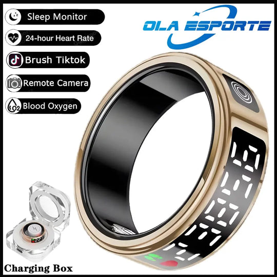 Ola Esporte Smart Ring with Health Monitoring & Gesture Control Mobile shop