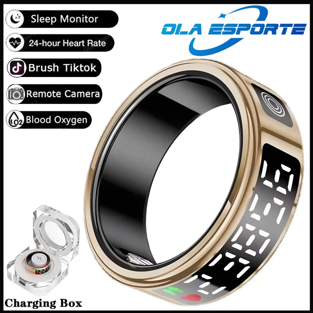 Ola Esporte Smart Ring with Health Monitoring & Gesture Control Mobile shop