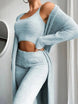 3 - Piece Fuzzy Fleece Loungewear Set - Mobile shop