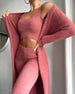 3 - Piece Fuzzy Fleece Loungewear Set - Mobile shop