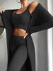 3 - Piece Fuzzy Fleece Loungewear Set - Mobile shop
