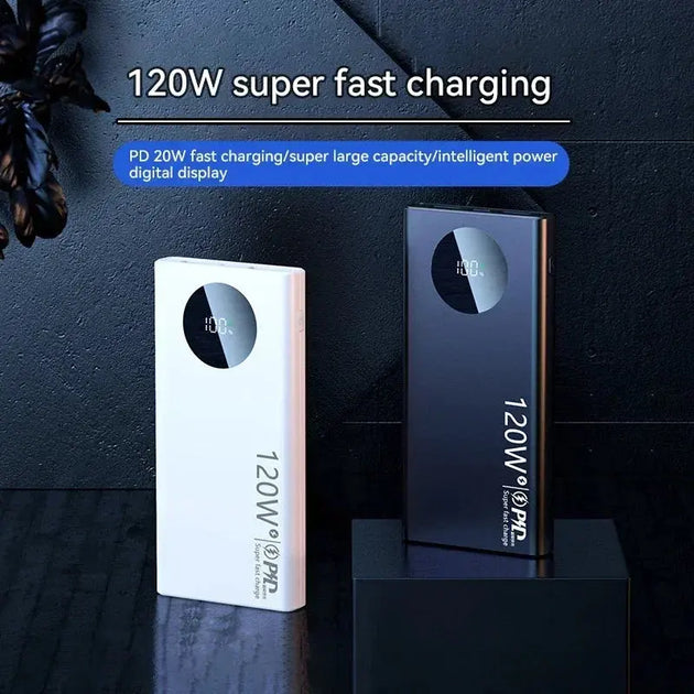 50,000mAh 120W Fast Charging Portable Power Bank Ryglobal