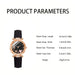 Luxury Women's Leather Analog Watch Set - 6PCS Fashion Bracelet Collection Mobile shop