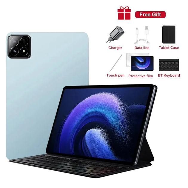 2025 Global Tablet Android 14 Pad 6S Pro - 16GB RAM, 1TB Storage, Snapdragon 8 Gen2, 4K HD, 5G Ryglobal