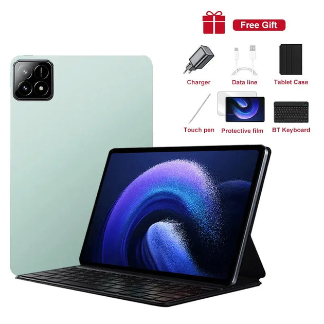 2025 Global Tablet Android 14 Pad 6S Pro - 16GB RAM, 1TB Storage, Snapdragon 8 Gen2, 4K HD, 5G Ryglobal
