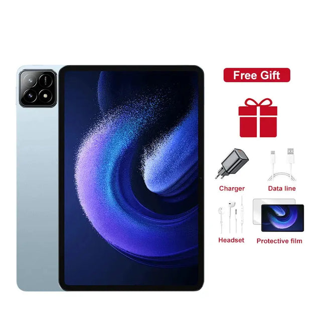 2025 Global Tablet Android 14 Pad 6S Pro - 16GB RAM, 1TB Storage, Snapdragon 8 Gen2, 4K HD, 5G Ryglobal