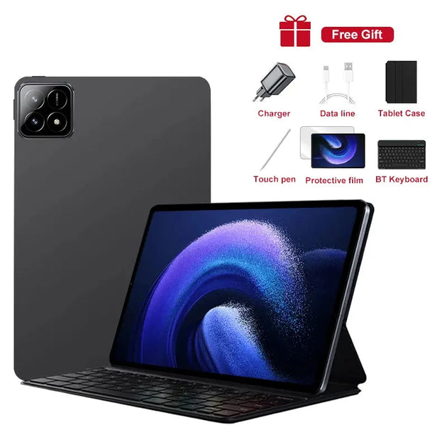 2025 Global Tablet Android 14 Pad 6S Pro - 16GB RAM, 1TB Storage, Snapdragon 8 Gen2, 4K HD, 5G Ryglobal