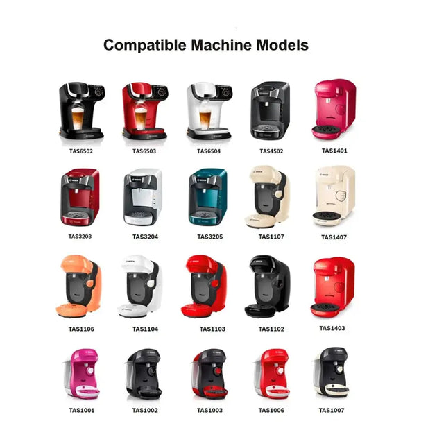 Reusable Coffee Capsule Pods for Tassimo – 60ML / 180ML Ryglobal
