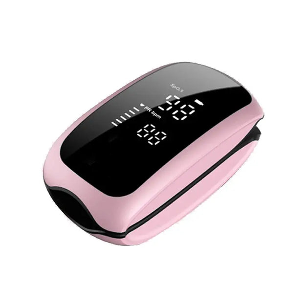 Justlang Rechargeable Fingertip Pulse Oximeter with LED Display for Children Ryglobal