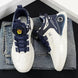 Men's Comfy Lace-Up Sneakers with Rotating Buckle for Outdoor Activities Ryglobal