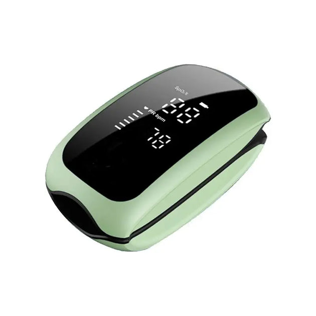 Justlang Rechargeable Fingertip Pulse Oximeter with LED Display for Children Ryglobal