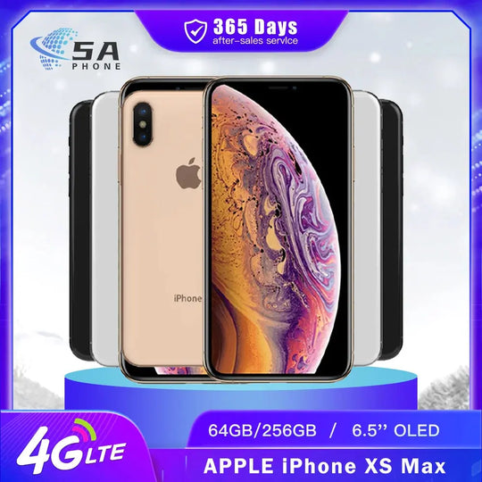 Apple iPhone XS Max 64GB/256GB - 6.5" Face ID, A12 Bionic, 12MP Cameras Mobile shop