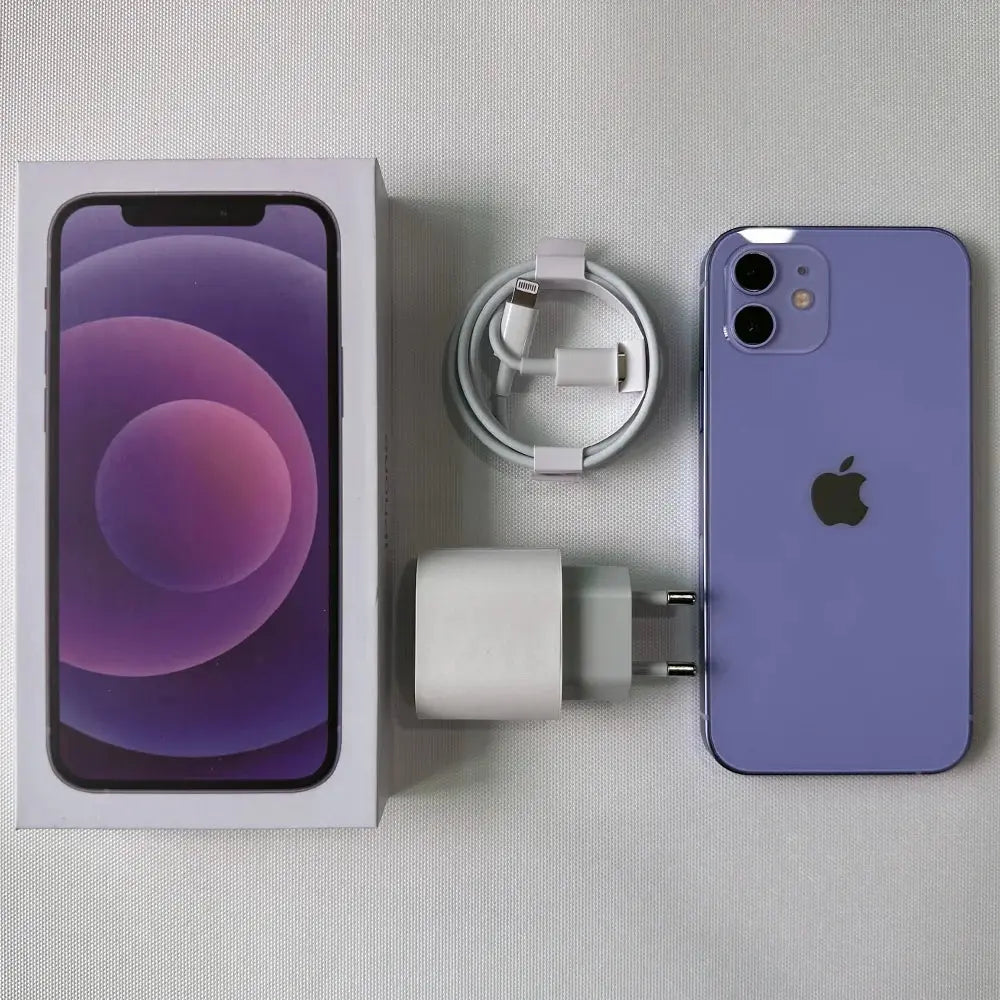 Apple iPhone 12 5G Mobile Phone – 64/128GB, A14 Bionic, Dual 12MP Cameras Mobile shop