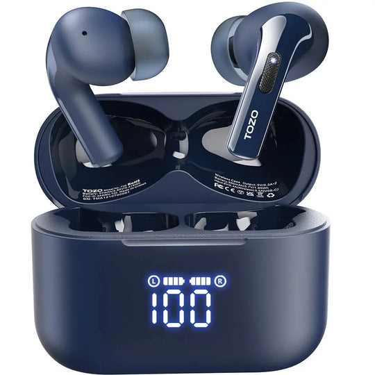 TOZO T20 True Wireless Earbuds with Active Noise Cancellation and 48.5 Hrs Playtime Ryglobal