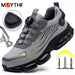 MJYTHFC Men's Anti-Smash & Anti-Puncture Safety Work Shoes Ryglobal