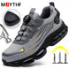 MJYTHFC Men's Anti-Smash & Anti-Puncture Safety Work Shoes Ryglobal