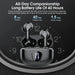 UYUXIO HiFi Stereo Wireless Earbuds with ENC Noise Cancelling and 48H Battery Life Ryglobal