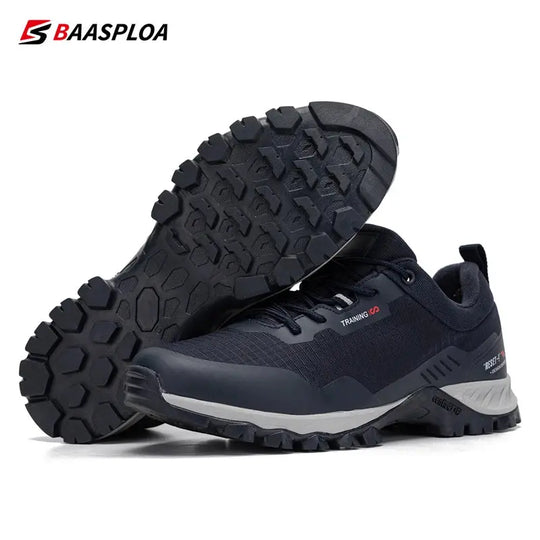 Baasploa Men's Waterproof Anti-Skid Hiking Shoes Ryglobal