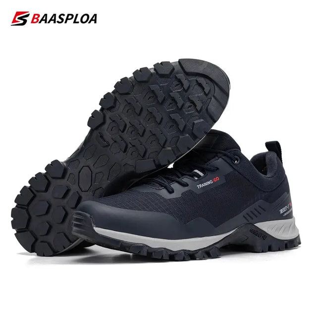 Baasploa Men's Waterproof Anti-Skid Hiking Shoes Ryglobal