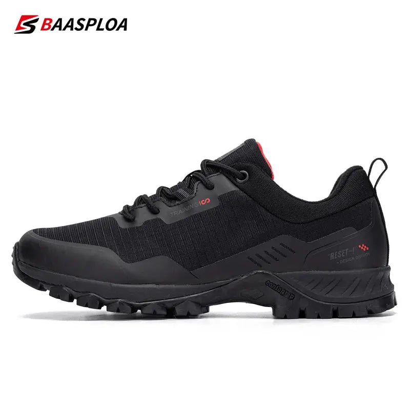Baasploa Men's Waterproof Anti-Skid Hiking Shoes Ryglobal