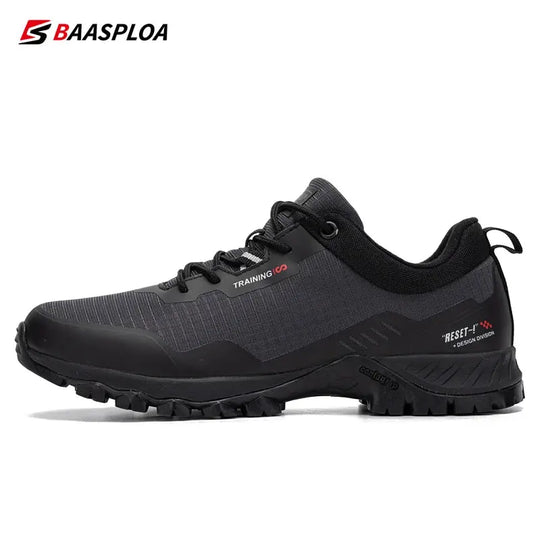 Baasploa Men's Waterproof Anti-Skid Hiking Shoes Ryglobal