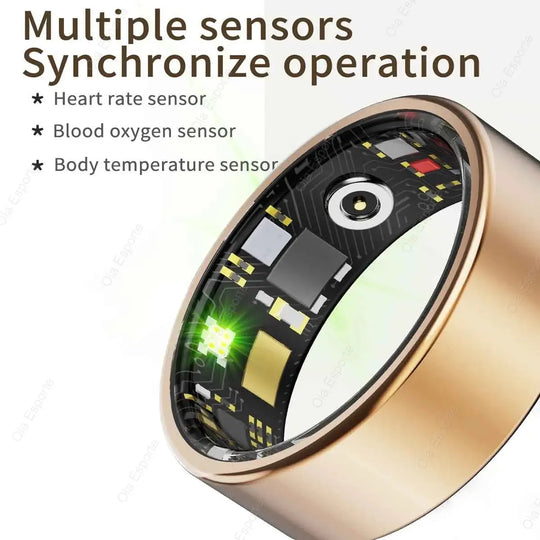 Xiaomi Smart Ring: Heart Rate & Blood Oxygen Monitor, Waterproof & Multi-Sport Mode Ryglobal