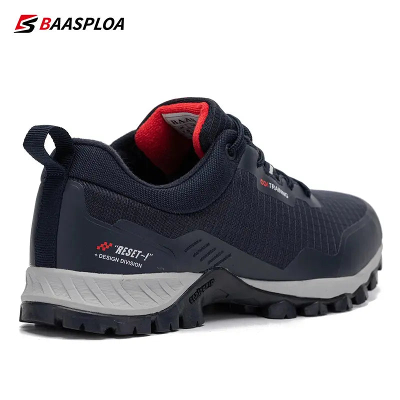 Baasploa Men's Waterproof Anti-Skid Hiking Shoes Ryglobal