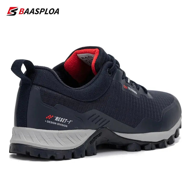 Baasploa Men's Waterproof Anti-Skid Hiking Shoes Ryglobal