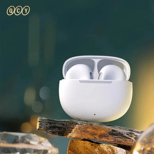 QCY T20 Bluetooth 5.3 TWS Earbuds with 68ms Low Latency and HD Call Quality Ryglobal