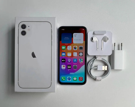 Apple iPhone 11 Unlocked 4G Smartphone - 6.1" Display, A13 Bionic, 64/128/256GB Storage Mobile shop