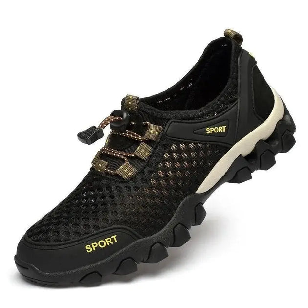 Men's Breathable Lightweight Hiking Shoes - Anti-Slip Outdoor Sneakers Ryglobal