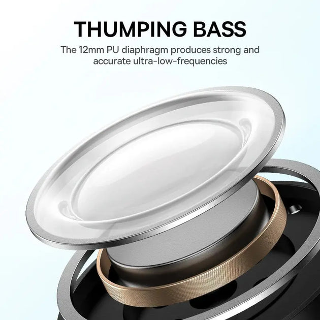 Baseus Bowie E19 Wireless Earphones - Bluetooth 5.3, Big Bass, IPX5 Waterproof, 33H Battery Life Ryglobal