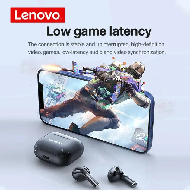 Lenovo LP40 Wireless Bluetooth Earphones with HIFI Sound and Touch Control Ryglobal