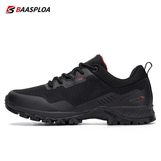 Baasploa Men's Waterproof Anti-Skid Hiking Shoes Ryglobal
