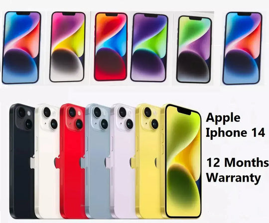 Apple iPhone 14 Dual eSIM - 128/256/512GB, 6.1" Super Retina OLED, 5G Mobile Phone Mobile shop