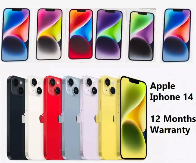 Apple iPhone 14 Dual eSIM - 128/256/512GB, 6.1" Super Retina OLED, 5G Mobile Phone Mobile shop